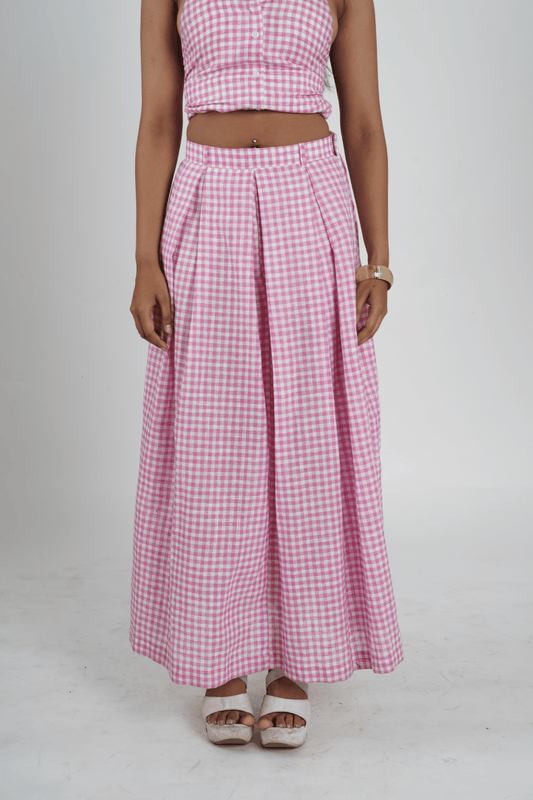 Gingham Glow Skirt