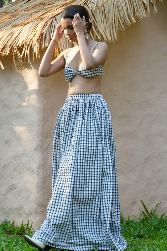 Checked  Out Skirt